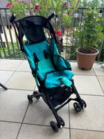Poussette gb Pockit+ Bleu avec sac de transport avion