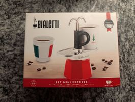 Bialetti Mini Express Set Espressokocher neu in OVP