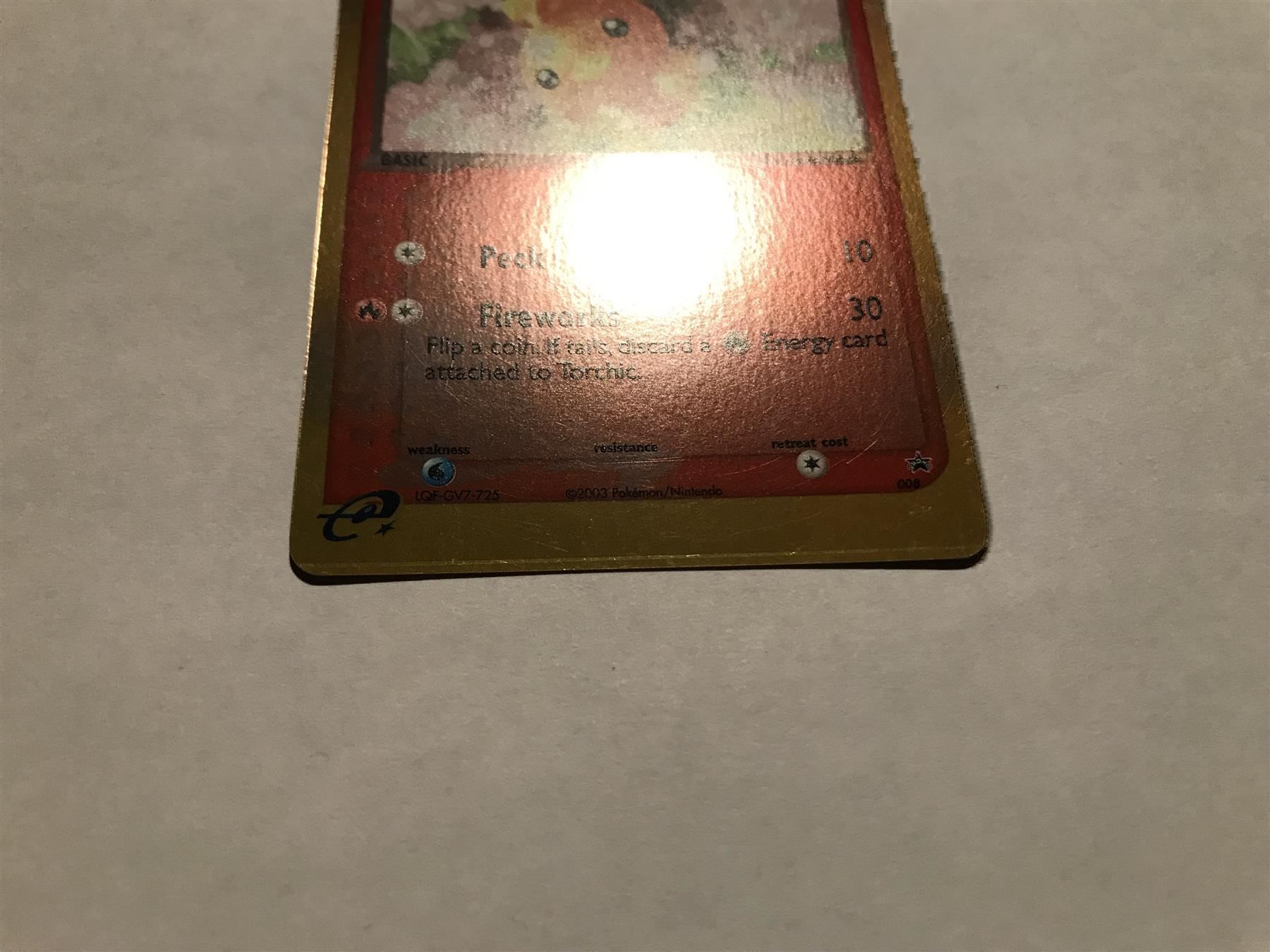 Pokémon Carte collezionabili: Torchic reverse holo Promo – Usato da Hagendorn venduto da Pokecollectorch 4