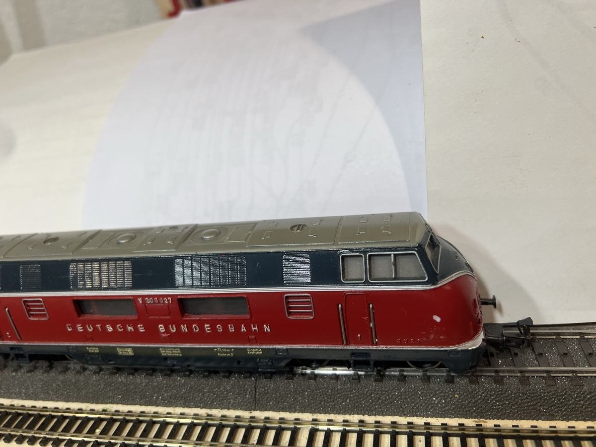 Märklin Modellini di ferrovie: Märklin Diesel Lok – Usato da Dübendorf venduto da Troggy 4