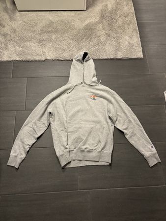Kapuzenpullover Champion grau Grösse L