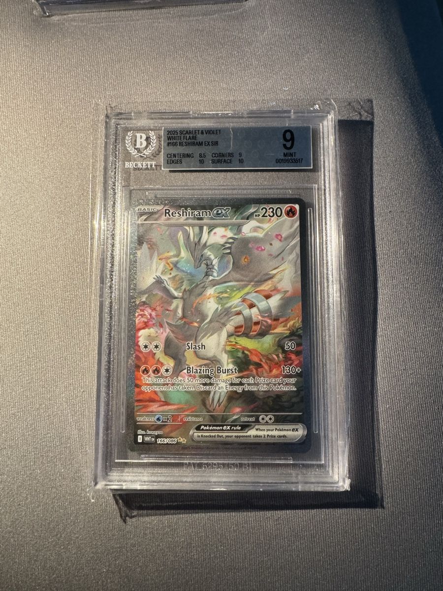 Pokémon Cartes à collectionner: Reshiram EX 166 BGS 9 – Neuf (Voir description) à Bleienbach par adr_fm25
