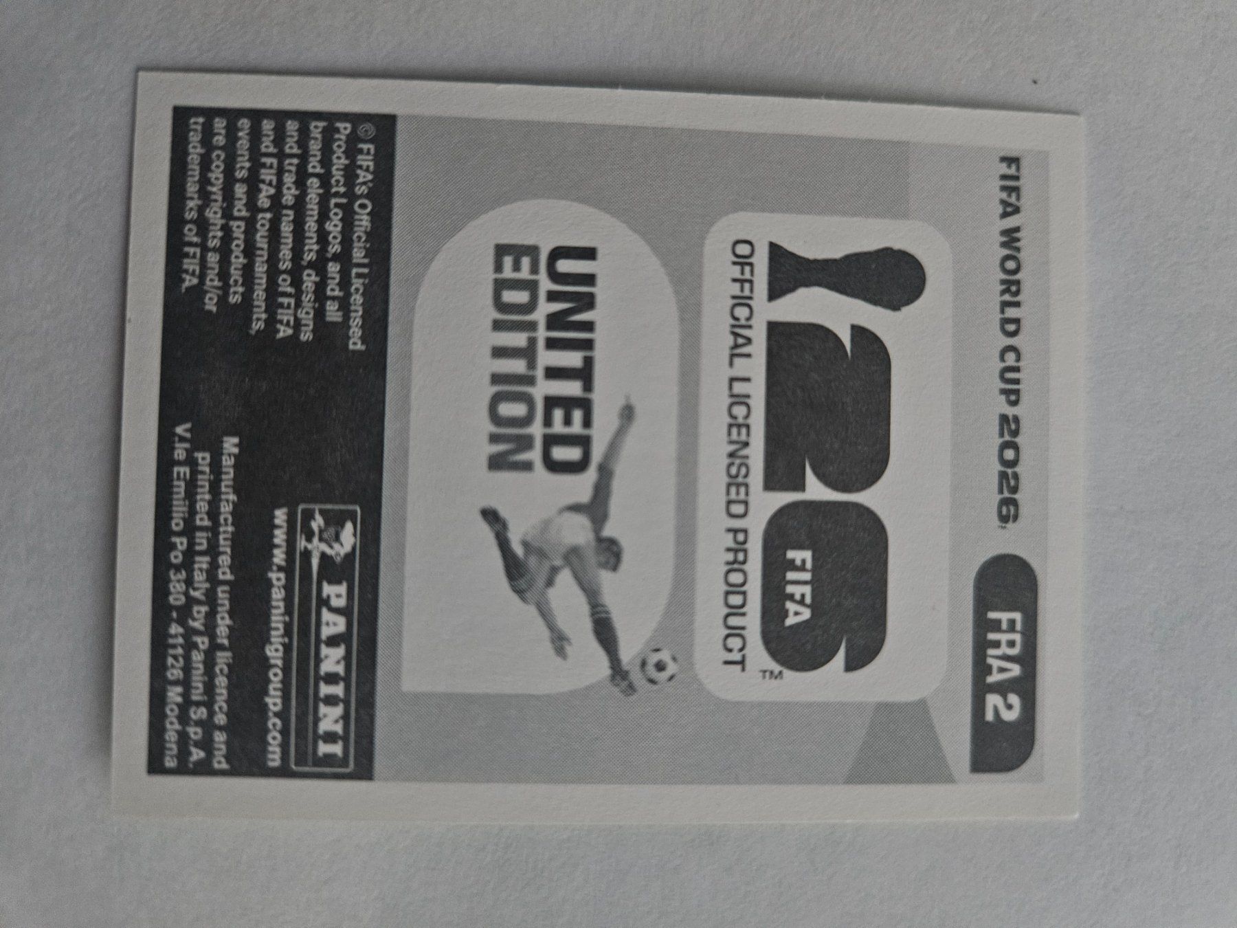 Panini Cartes à collectionner: FRA 2 – D'occasion à Würenlingen par Dinli 1