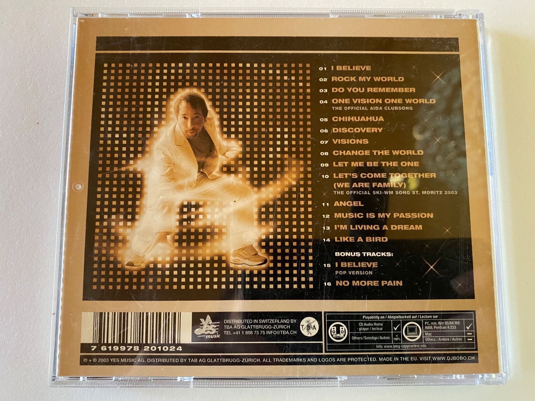 CD: CD - DJ BOBO – Usato da Bellach venduto da Legdance 1