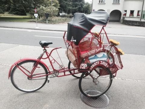 Biciclette: Indonesische Rikscha – Difettoso da Aarau Rohr venduto da Prabu 2