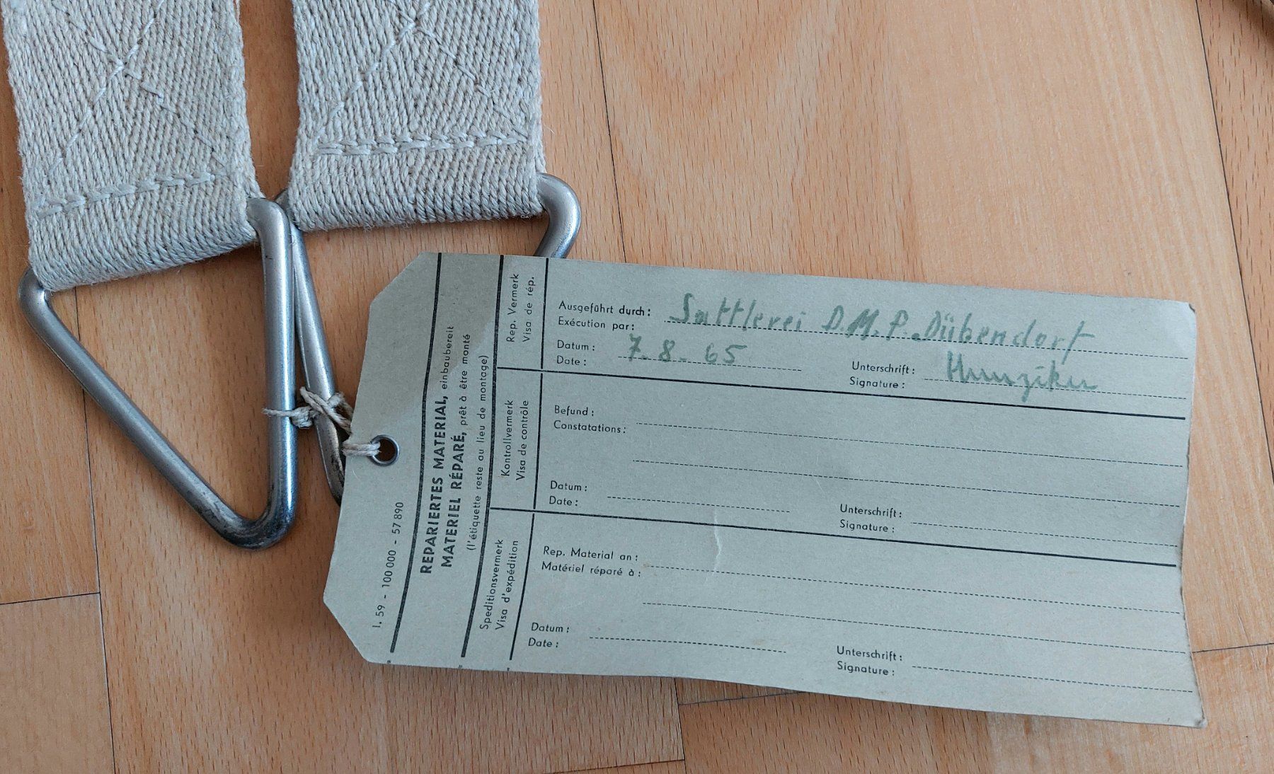 Cartoline postali: Schultergurten Dornier Do-27/CH-Luftwaffe – Nuovo (secondo la descrizione) da Brütten venduto da Tempest4 4
