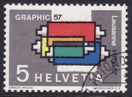 SBK-Nr. 328 (GRAPHIC 1957) gestempelt