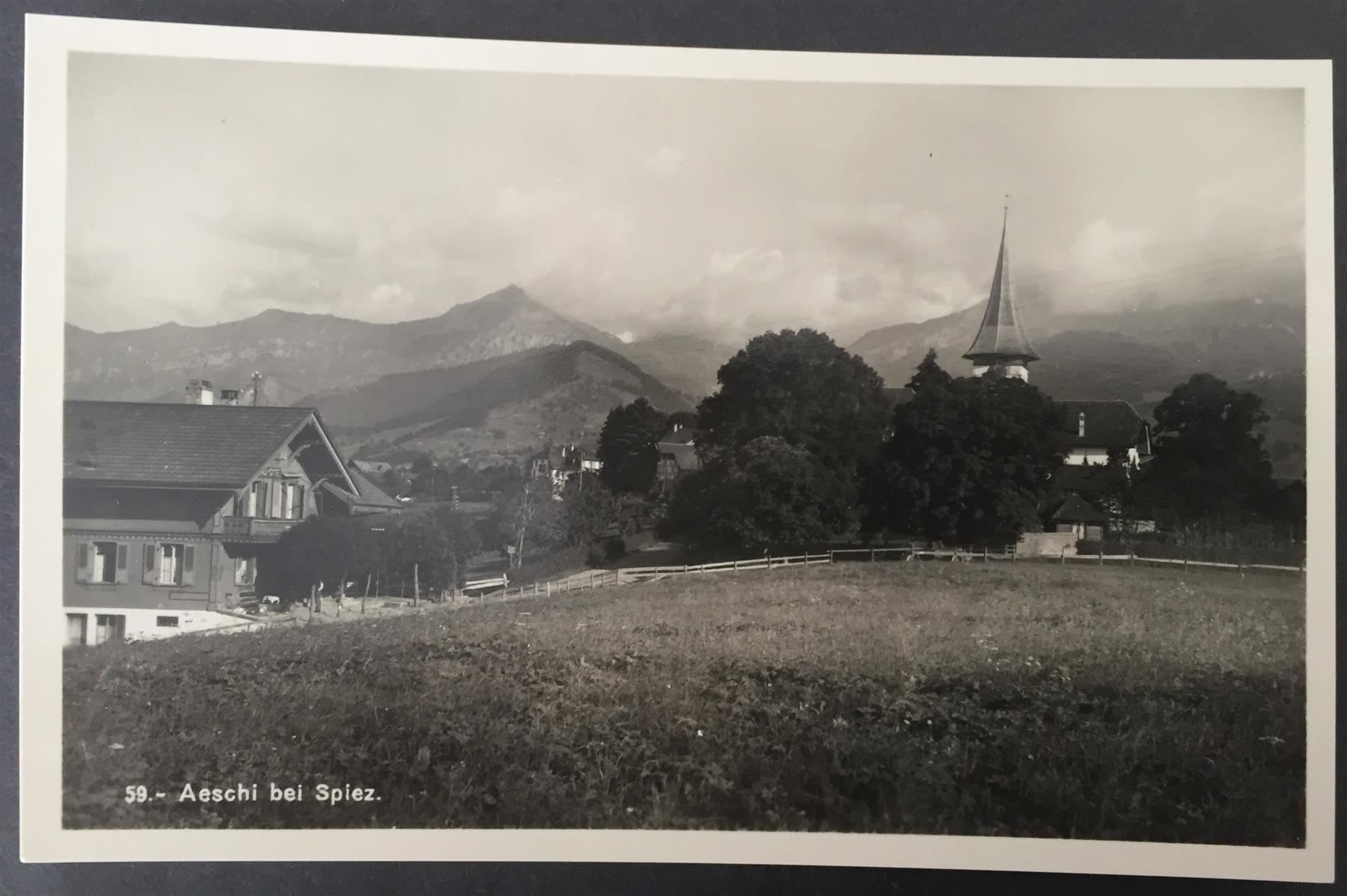 Cartoline postali: AESCHI bei Spiez Nr. 59 – Nuovo (secondo la descrizione) da Jona venduto da philajona