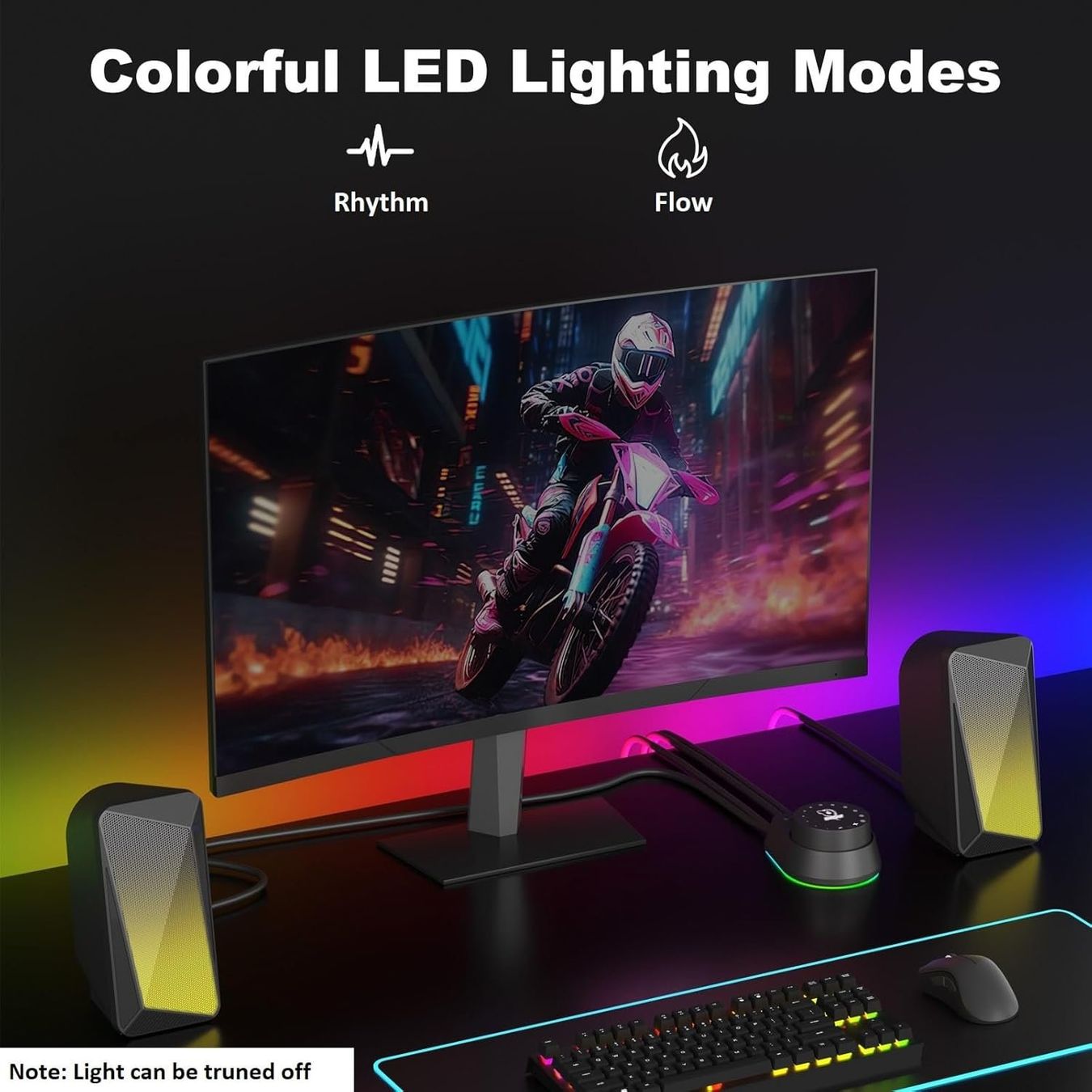 Lautsprecher: Computer Boxen LED Stereo USB 3,5mm Aux – Neu und originalverpackt aus St. Gallen von sch_zsz7 3