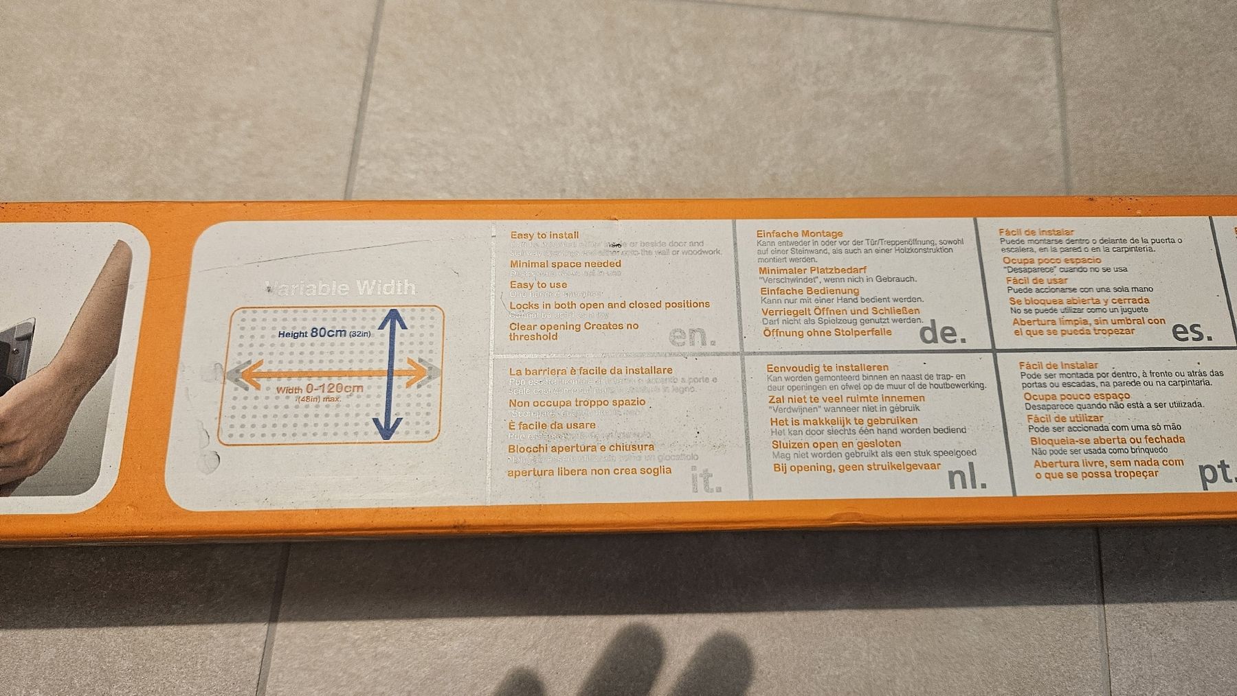 Tutto per la sicurezza: KiddyGuard Avant Treppenschutzgitter – Nuovo e nell'imballaggio originale da Hermetschwil-Staffeln venduto da Stutz_Patrick 4