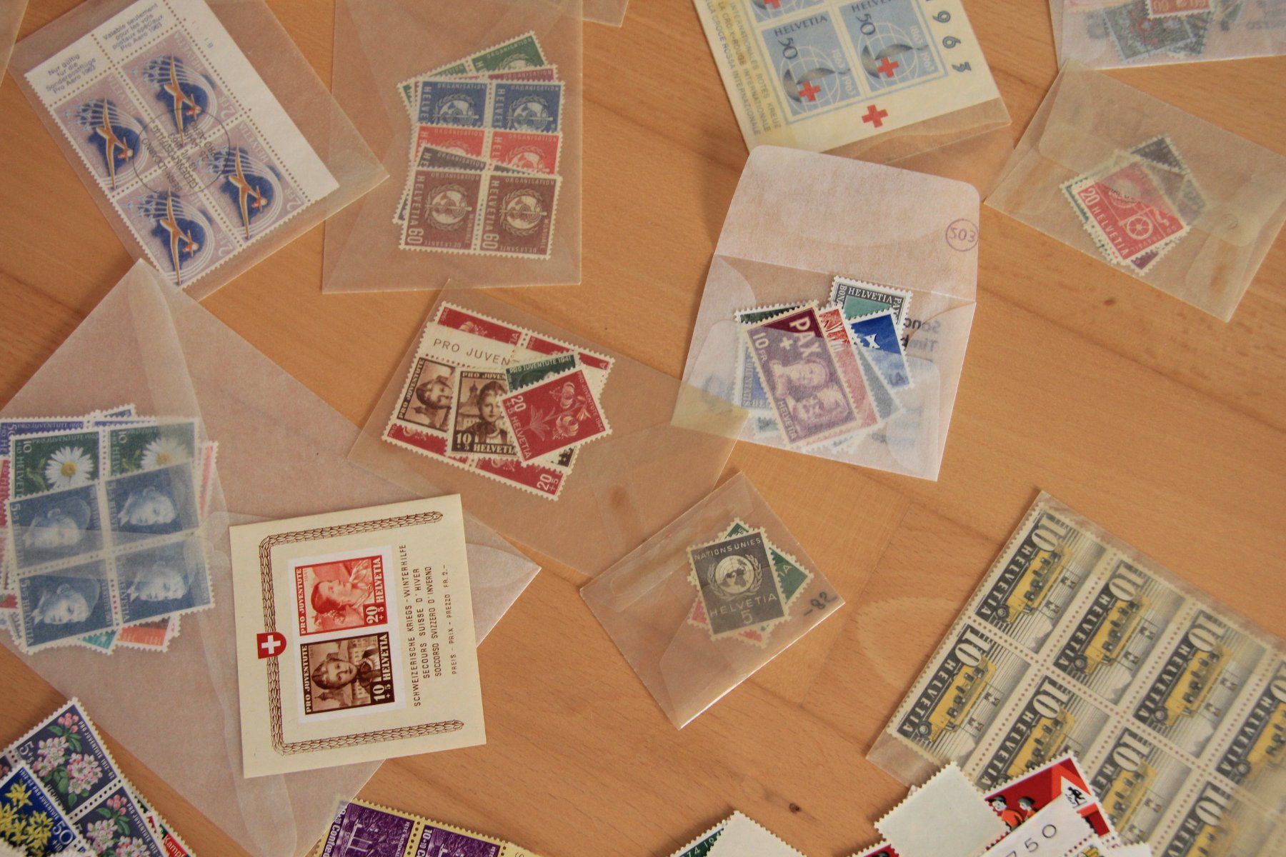 Alle Briefmarken: Schweiz Sammlung meist postfrisch – Gebraucht aus Schlieren von Sternstunde2 4