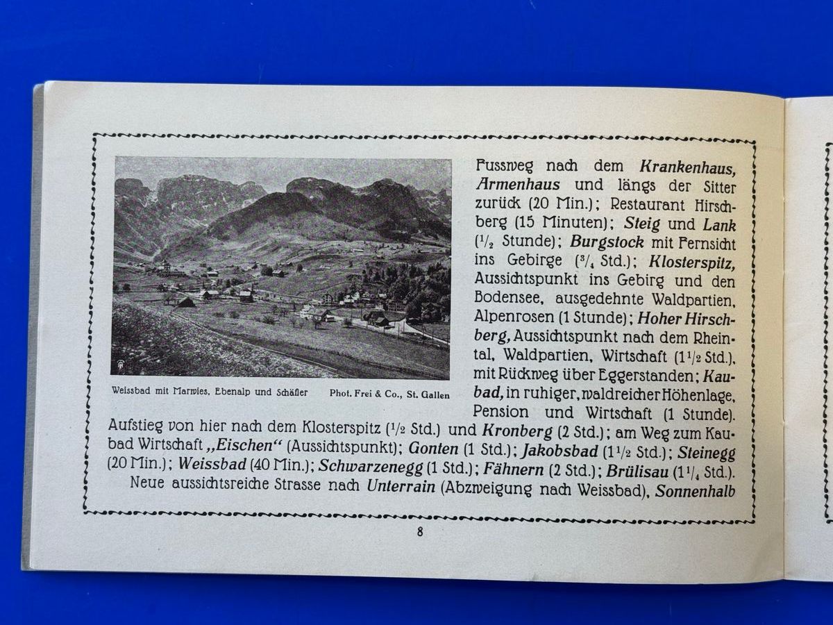 Libri: Appenzell. Titel von Carl Liner ca 1930 – Usato da Adliswil venduto da buch_und_kunst 2