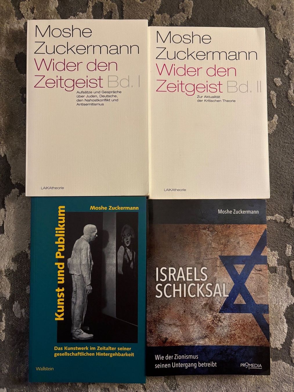 Libri: Moshe Zuckermann Bücher – Usato da Winterthur venduto da Thlayli