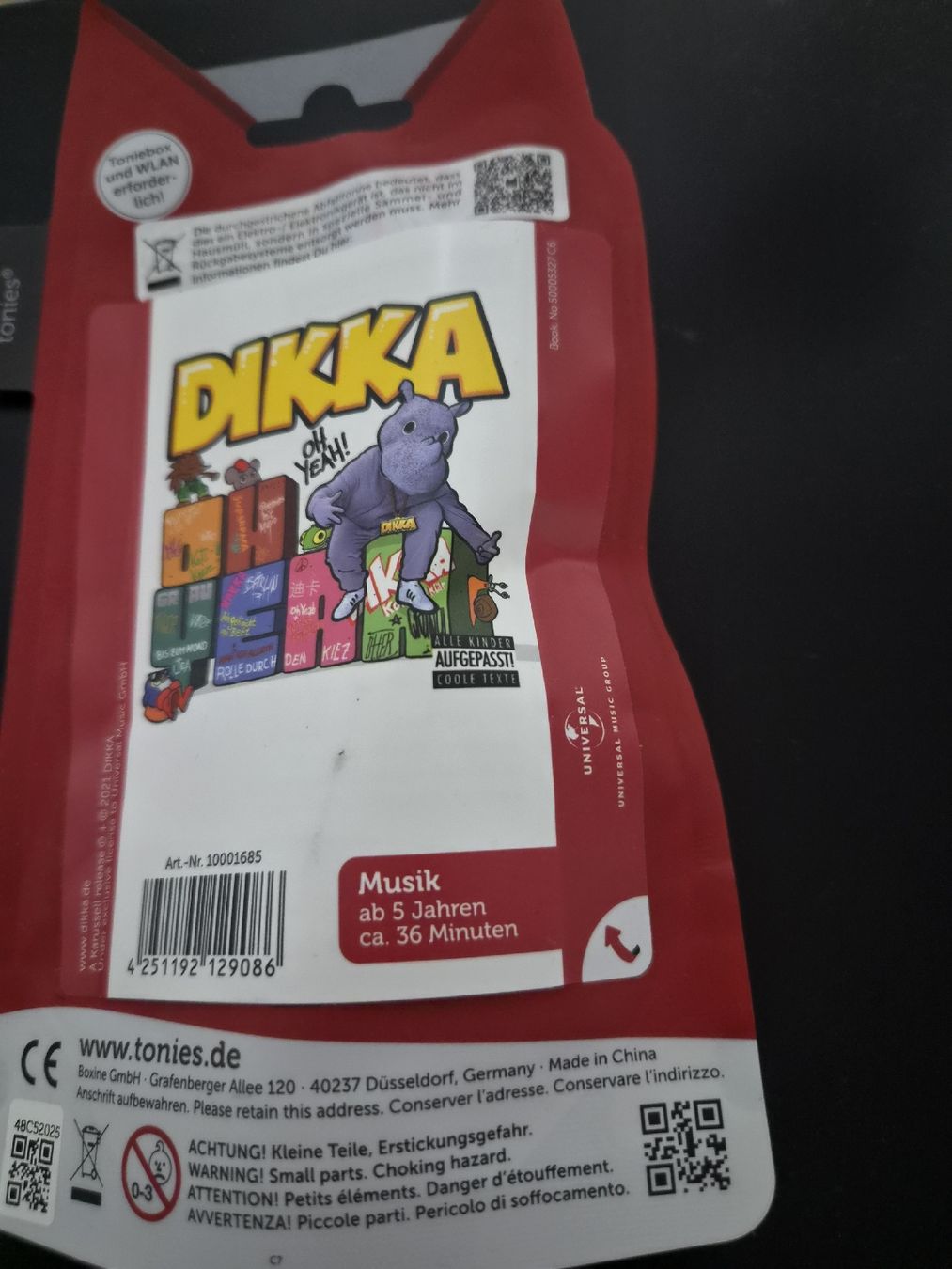 Audiolibri: Tonies Hörfigur Dikka  – Nuovo e nell'imballaggio originale da Altishofen venduto da tammy05 1