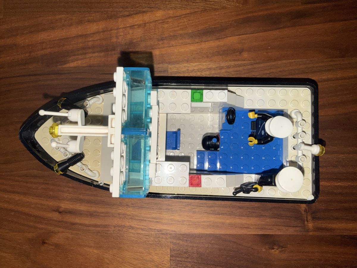 Lego Jeux de construction: LEGO 4010 Police Boot mit Anleitung – D'occasion à Oberurnen par Lamaico 3