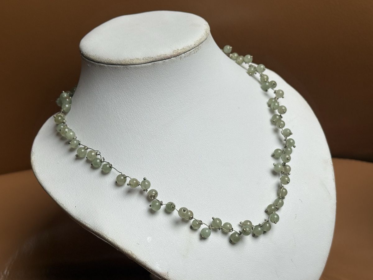 Catenine: Aventurin Kette – Nuovo e nell'imballaggio originale da Basel venduto da Chili007