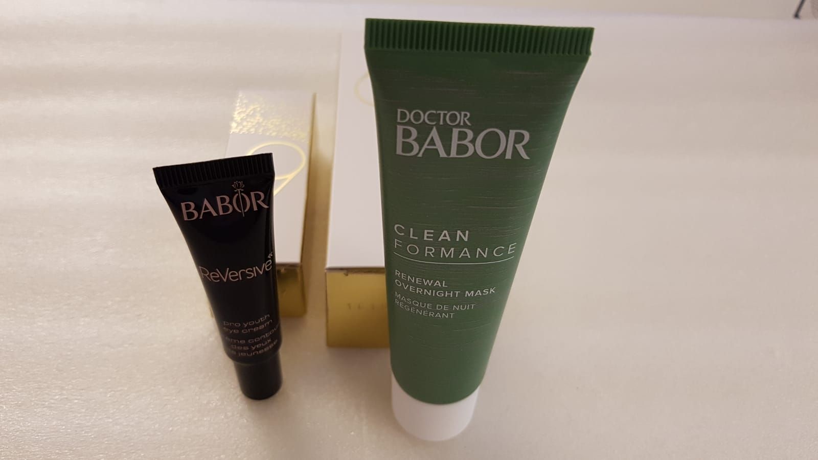 Babor Cura del viso: Babor Reversive Eye cream 7ml,Babor overnight Mask 30ml. – Nuovo e nell'imballaggio originale da Zürich venduto da ata_c8nh 4