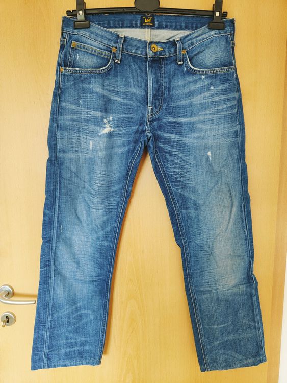 Enzo - Jeans - Attillata - Uomo Nero W32 / L32