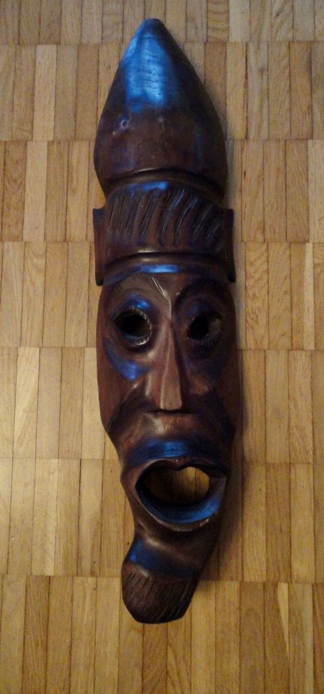 Arte internazionale: Schöne Afrikanische Holz Maske. – Usato da Wädenswil venduto da LIS11