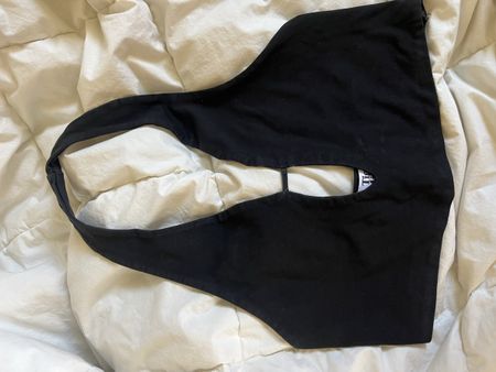 Top Tiger Mist noir taille S/M état moyen
