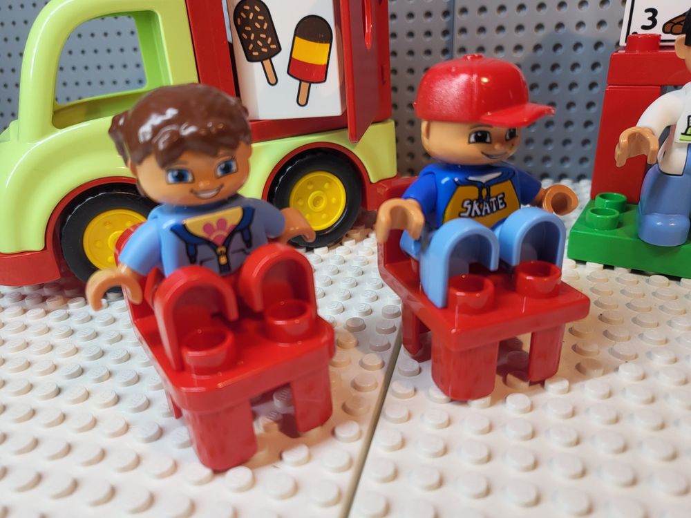 Lego Duplo,beim Eis- und Glacenstand,Eisdeele, Eigenkreation | Kaufen ...