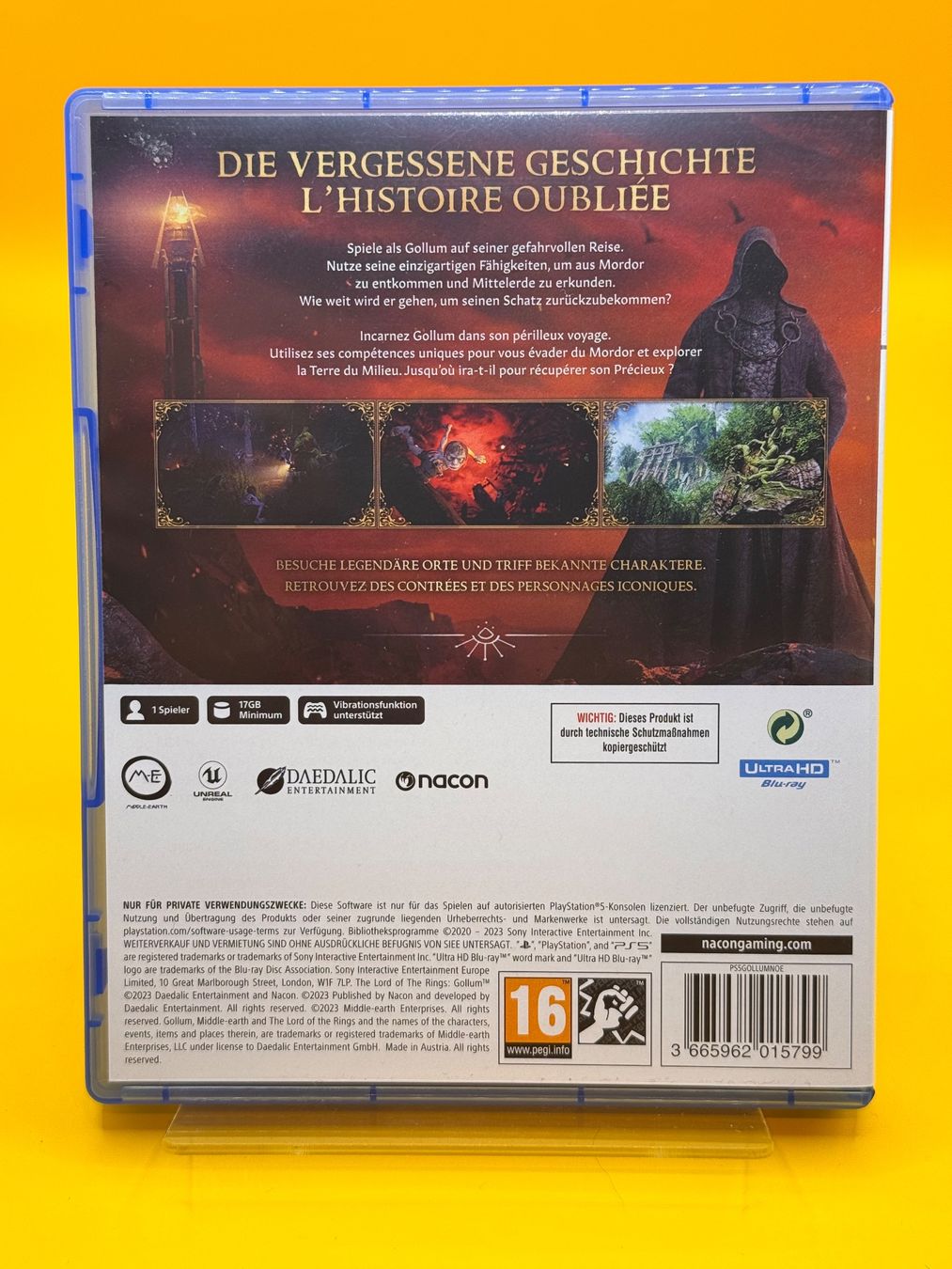 Sony Spiele: PS5 Der Herr der Ringe: Gollum – Gebraucht aus Oberwil b. Zug von silver2024 1