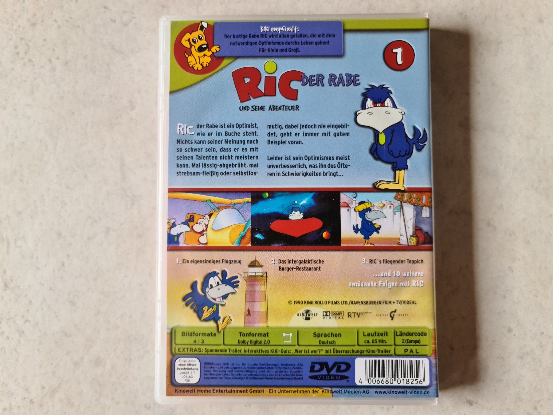 Tutti i DVDs: Ric der Rabe und seine Abenteuer – Usato da Schneisingen venduto da backstore24 2