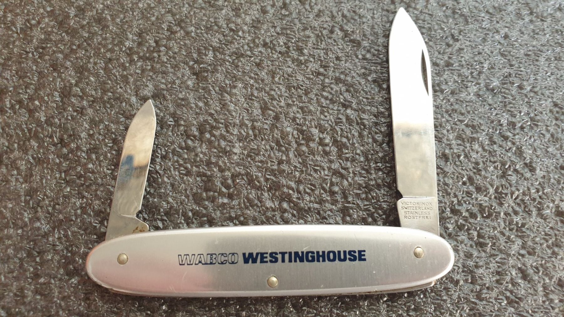 Victorinox Taschenmesser: Excelsior WABCO Victorinox Grau Sackmesser – Gebraucht aus Val D Illiez von SnowRoof
