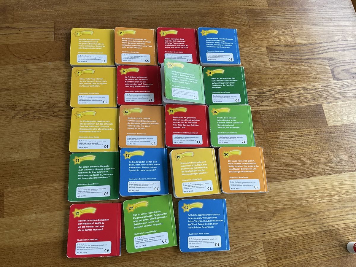 Bücher: 19 x Mini Ravensburger SACHEN SUCHEN – Gebraucht aus Unterägeri von Sukal 1
