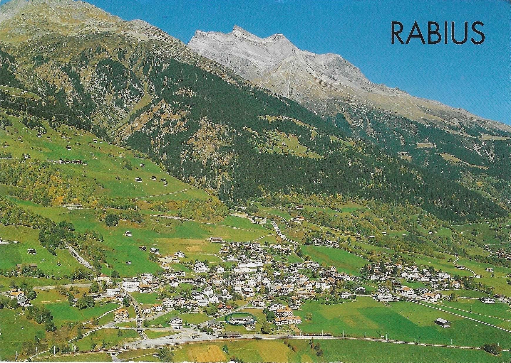 Cartoline postali: Rabius GR – Usato da Rothrist venduto da Stranglehold