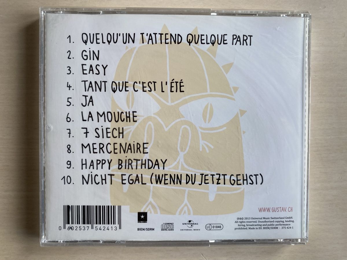 CDs: Gustav - The Holy Songbook – D'occasion à Oberried Brienz par Chyara 1