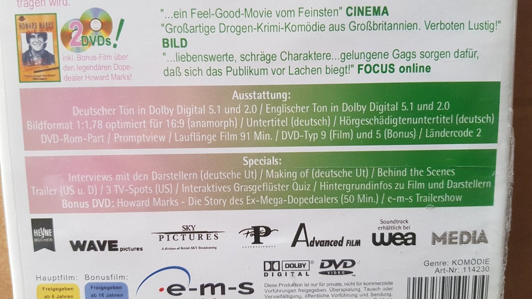 Tutti i DVDs: DVD Grasgeflüster – Usato da Oetwil am See venduto da fineli2 1
