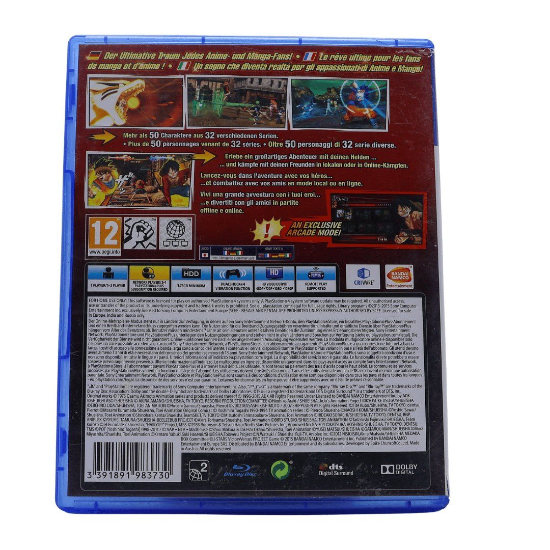Jeux: J-Stars Victory VS+ - PS4 – D'occasion à Paudex par dindeboy 2