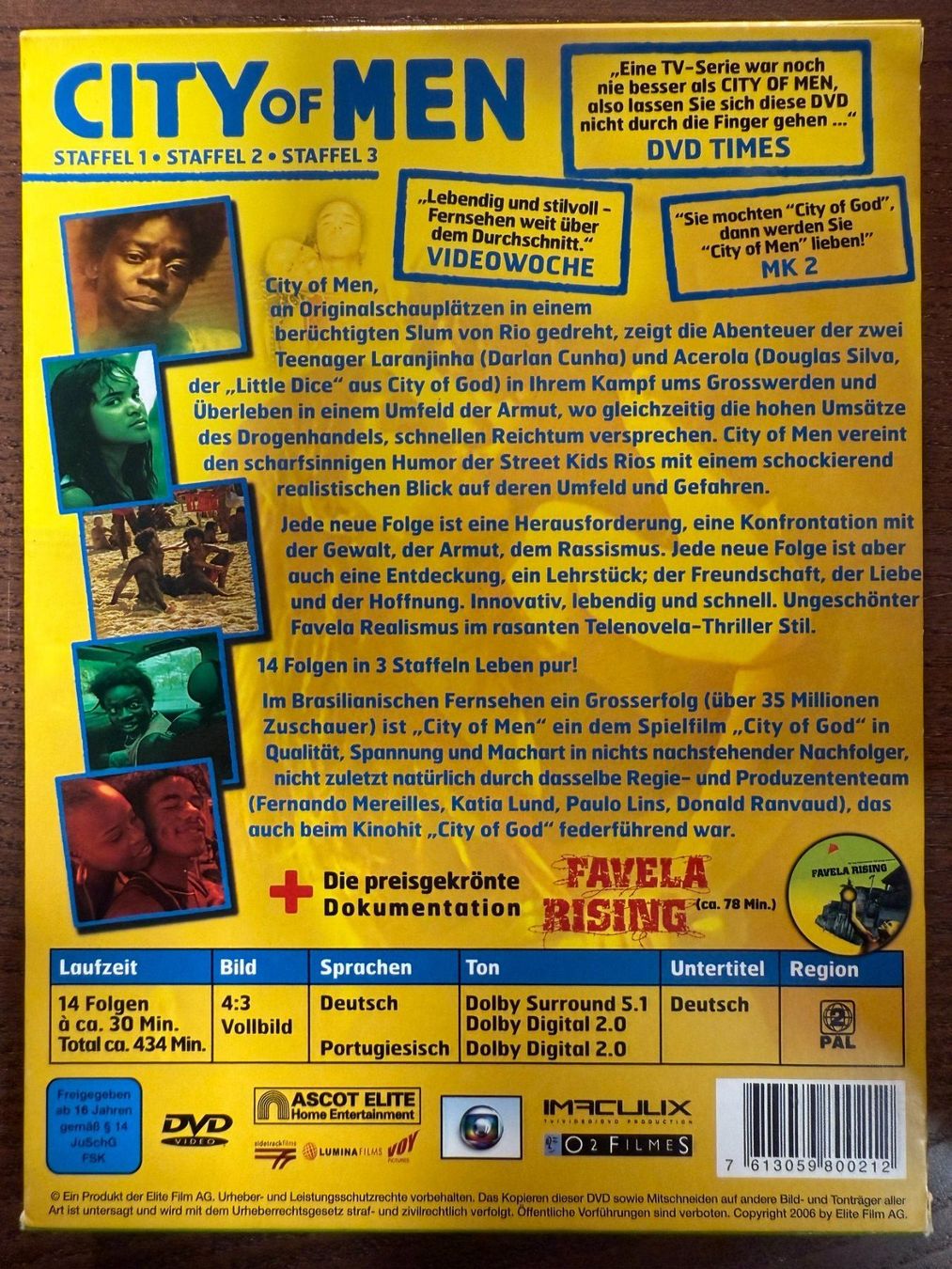 Tutti i DVDs: City of Men – Usato da Zürich venduto da FilmFreunde 1