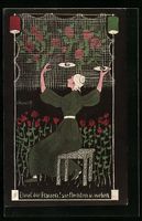 Ernst Kreidolf: Ehret die Frauen! Sie fl