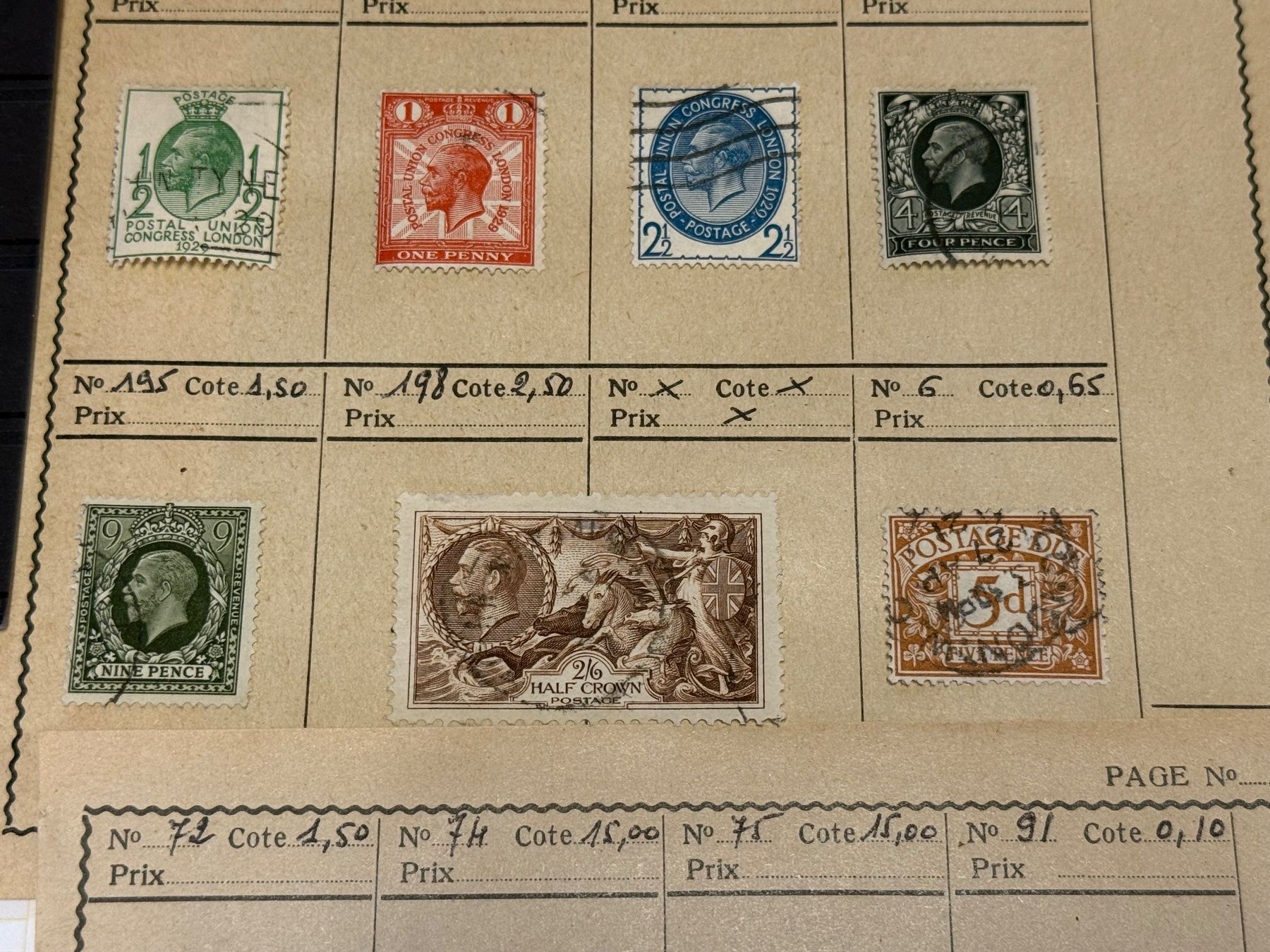 Tutti i francobolli: Konvolut England GB Klassik Briefmarken – Usato da Bern venduto da Jwpm66 3