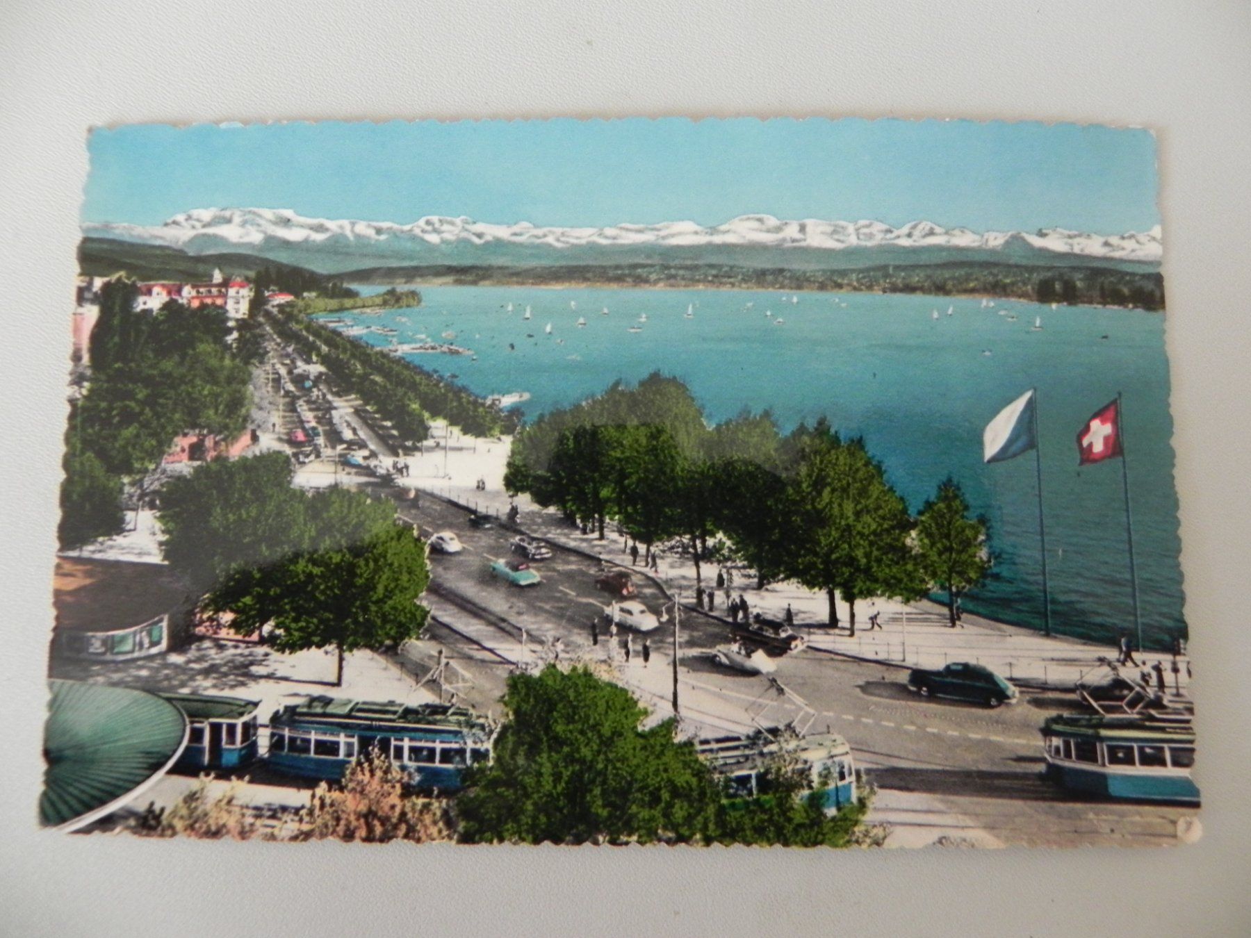 Cartoline postali: 5 alte AK Postkarten Zürich – Usato da Minusio venduto da Lory64 3