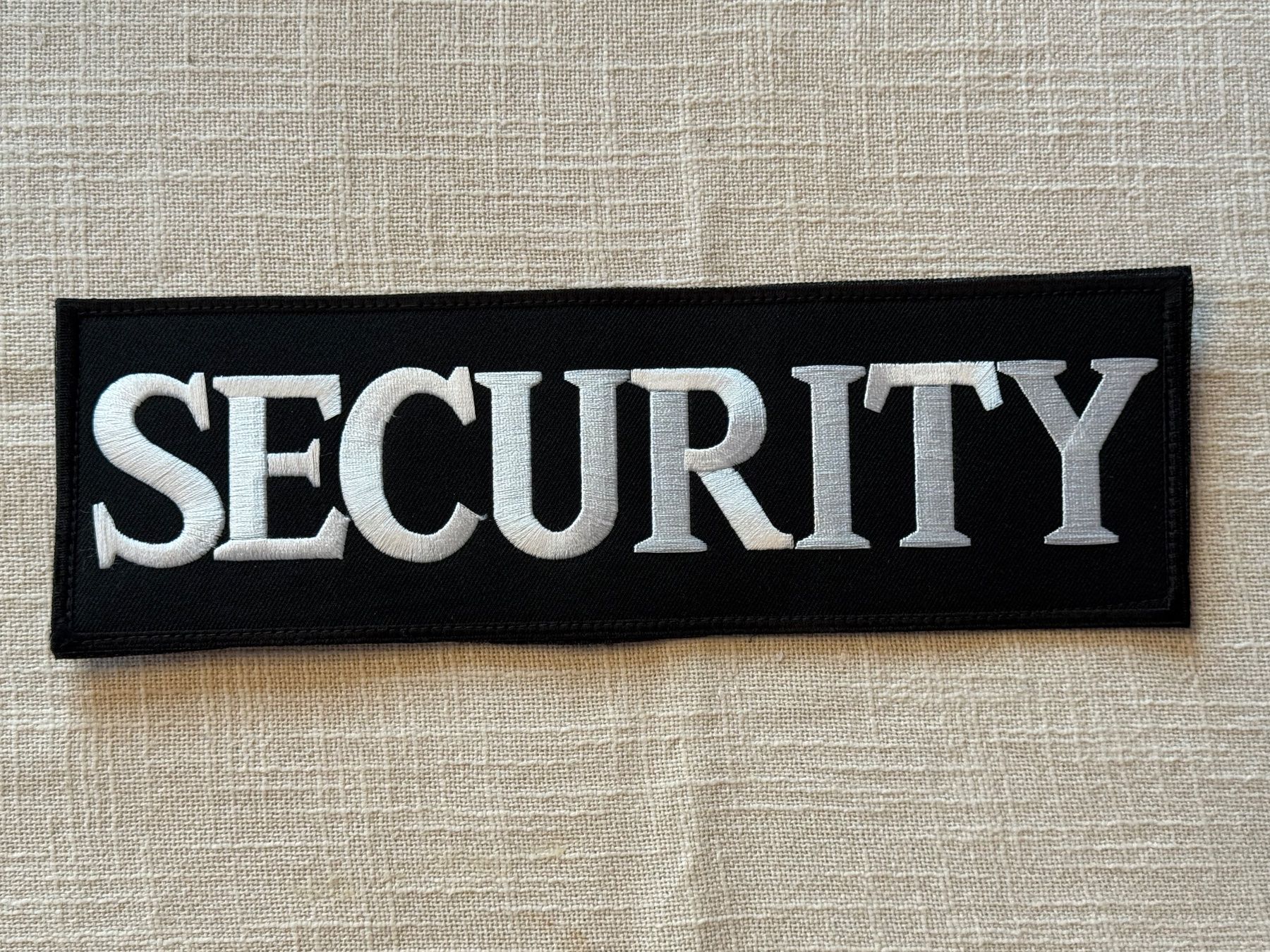 Placchette & Badge: Security Aufnäher, Patch, Abzeichen, Schwarz, Neuwertig! – Usato da Winterthur venduto da sportdisco2 1