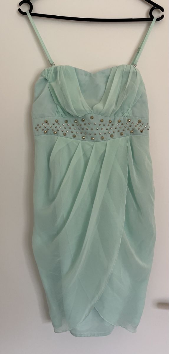 Vila Vestiti: Cocktailkleid mintgrün Gr. M – Usato da Thun venduto da SonneBE