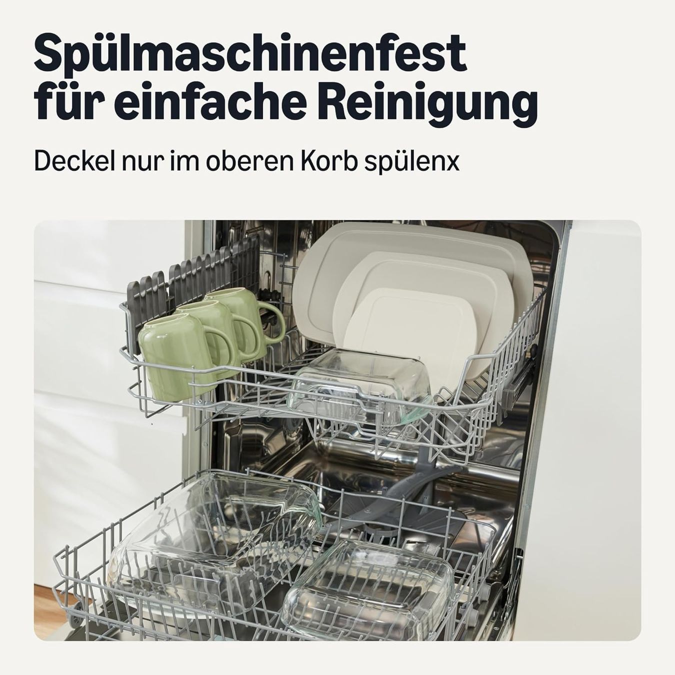 Backformen: Glas-Backformen Set 6-teilig mit Deckel | Ofenfest – Neu und originalverpackt aus Suhr von SchnapperCH 4