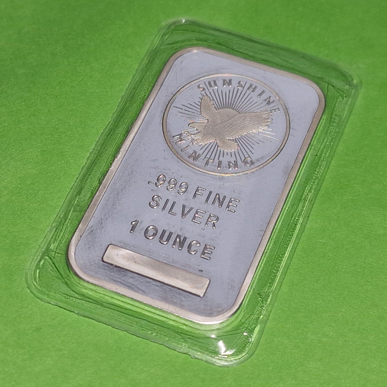 Métaux précieux: 1 Oz .999 Silver / Silber Bar, Sunshine Minting – Neuf avec emballage d'origine à Bouveret par psv01 4