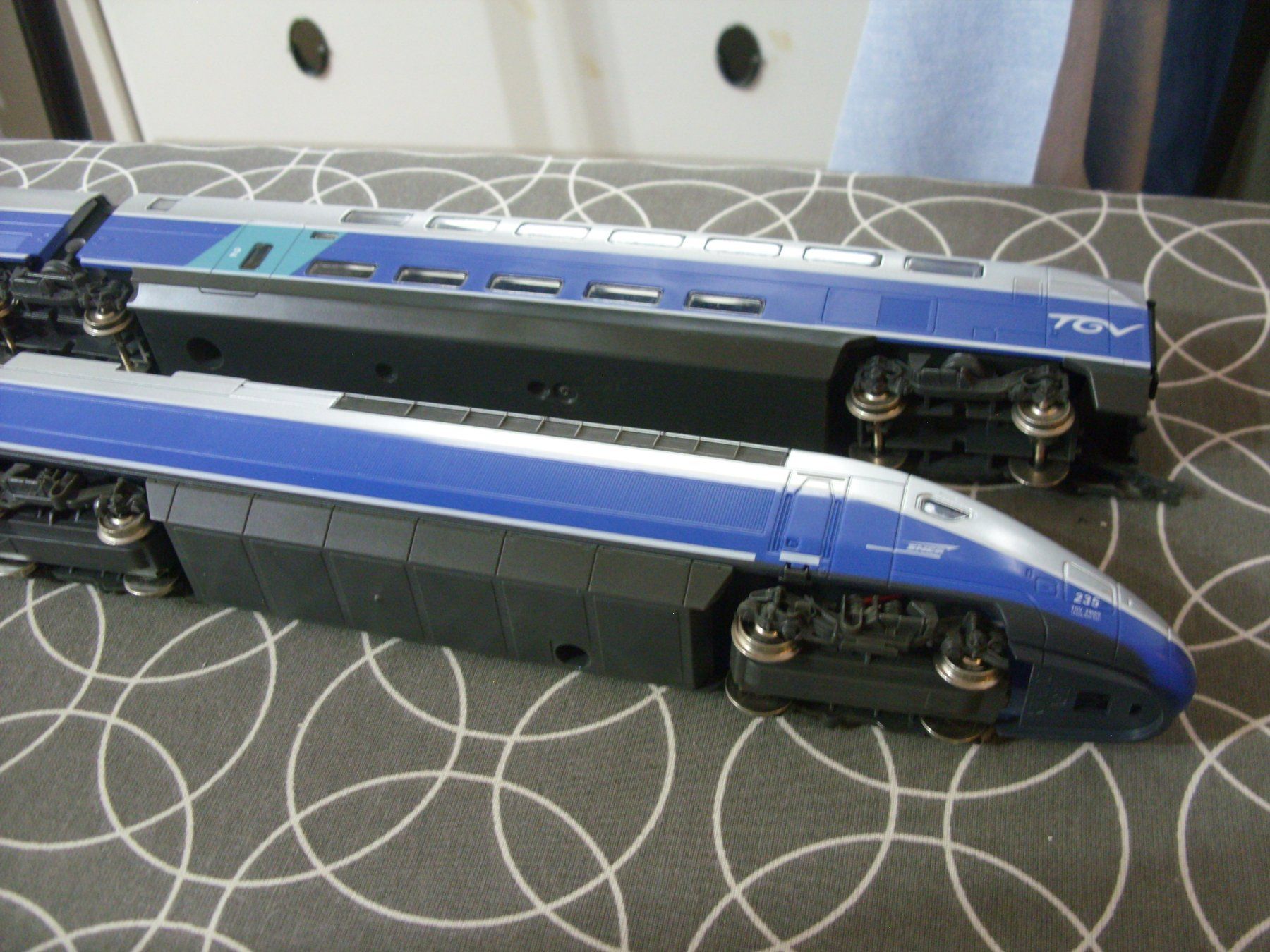 Mehano Modelleisenbahnen: Mehano H0  TGV Duplex GS analog – Gebraucht aus Untersiggenthal von Gumel50 4