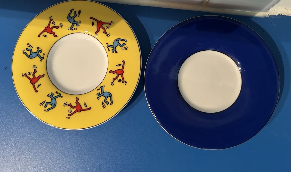 Tasses: 2 Espresso Tassen Keith Haring  – D'occasion à Bülach par larson27 2