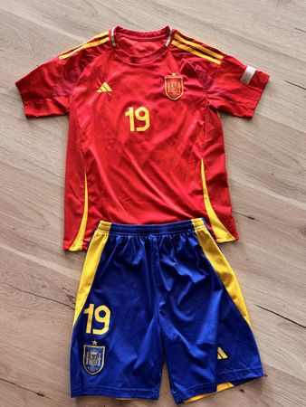 Fussballtrikot Spanien Grösse 28 Lamine Yamal 19