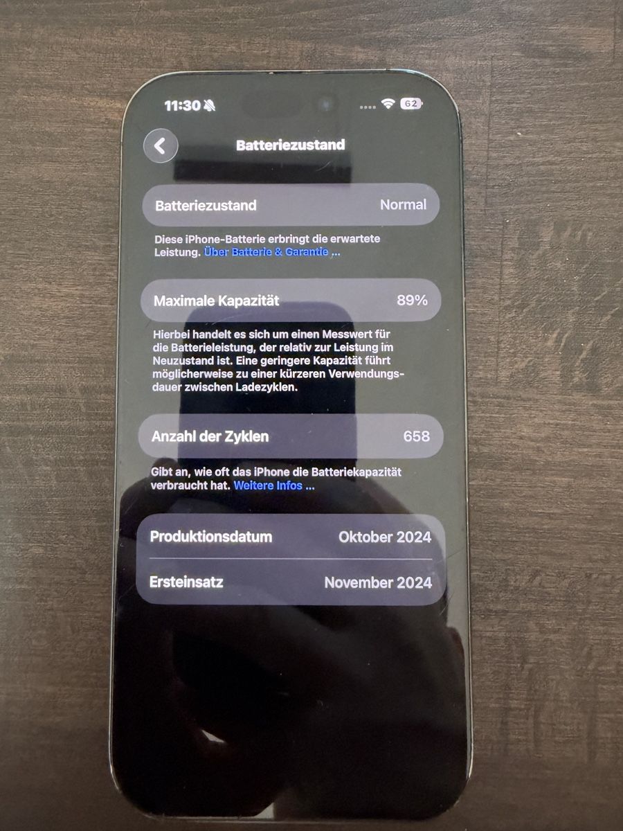 Apple Handys / Smartphones: Iphone 16 Pro 256GB – Gebraucht aus Nunningen von jau_42 5