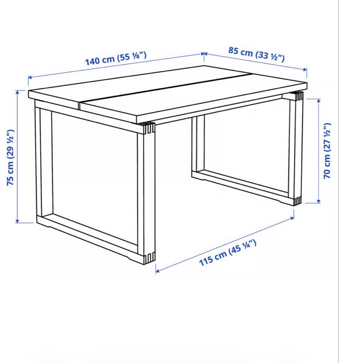 Ikea Tables: Esstisch Ikea MÖRBYLÅNGA – D'occasion à Altstätten SG par nad_2v2n 2