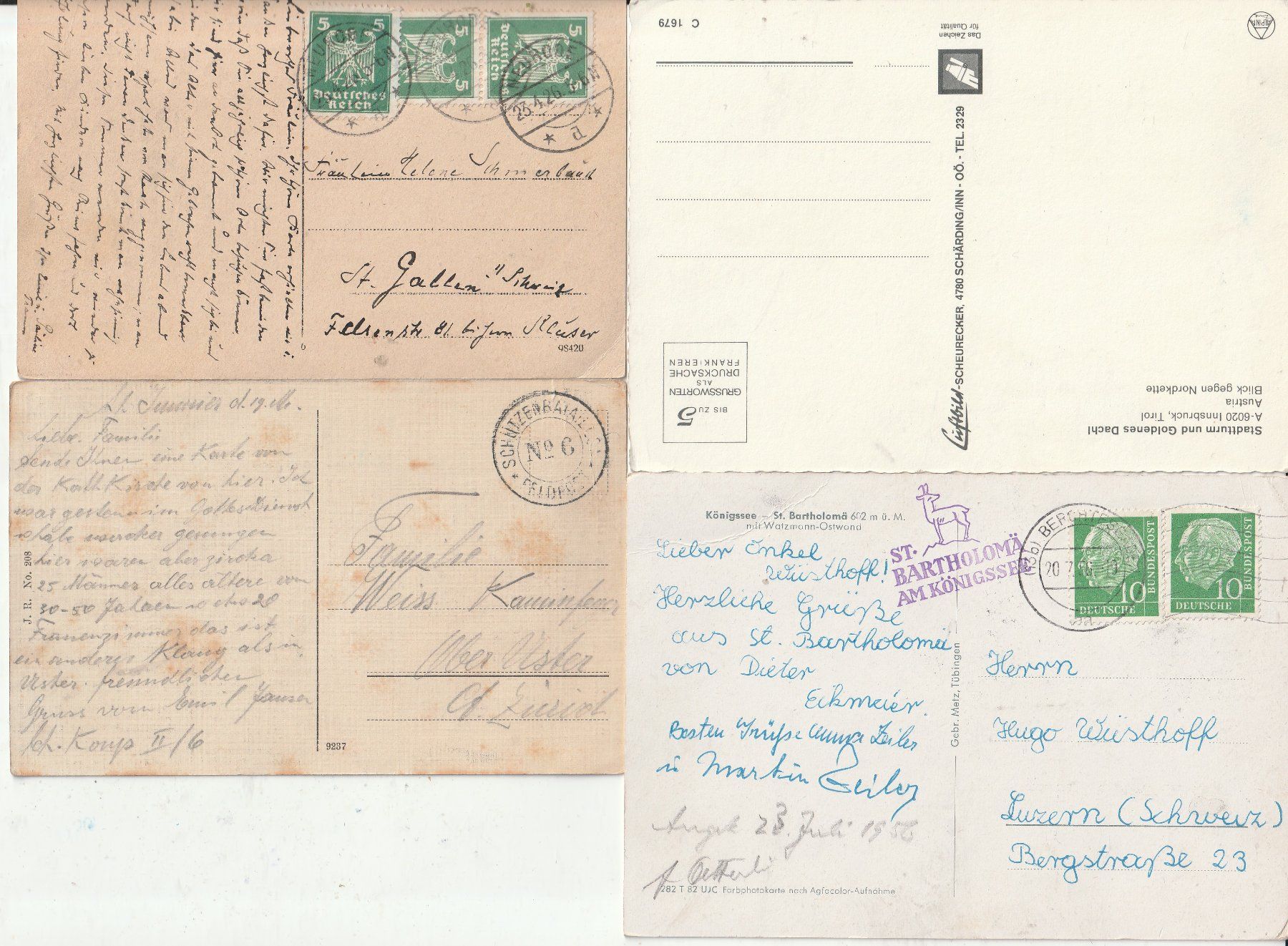 Cartoline postali: 16 Karten Sakralbauten – Usato da Lumbrein venduto da made02 3