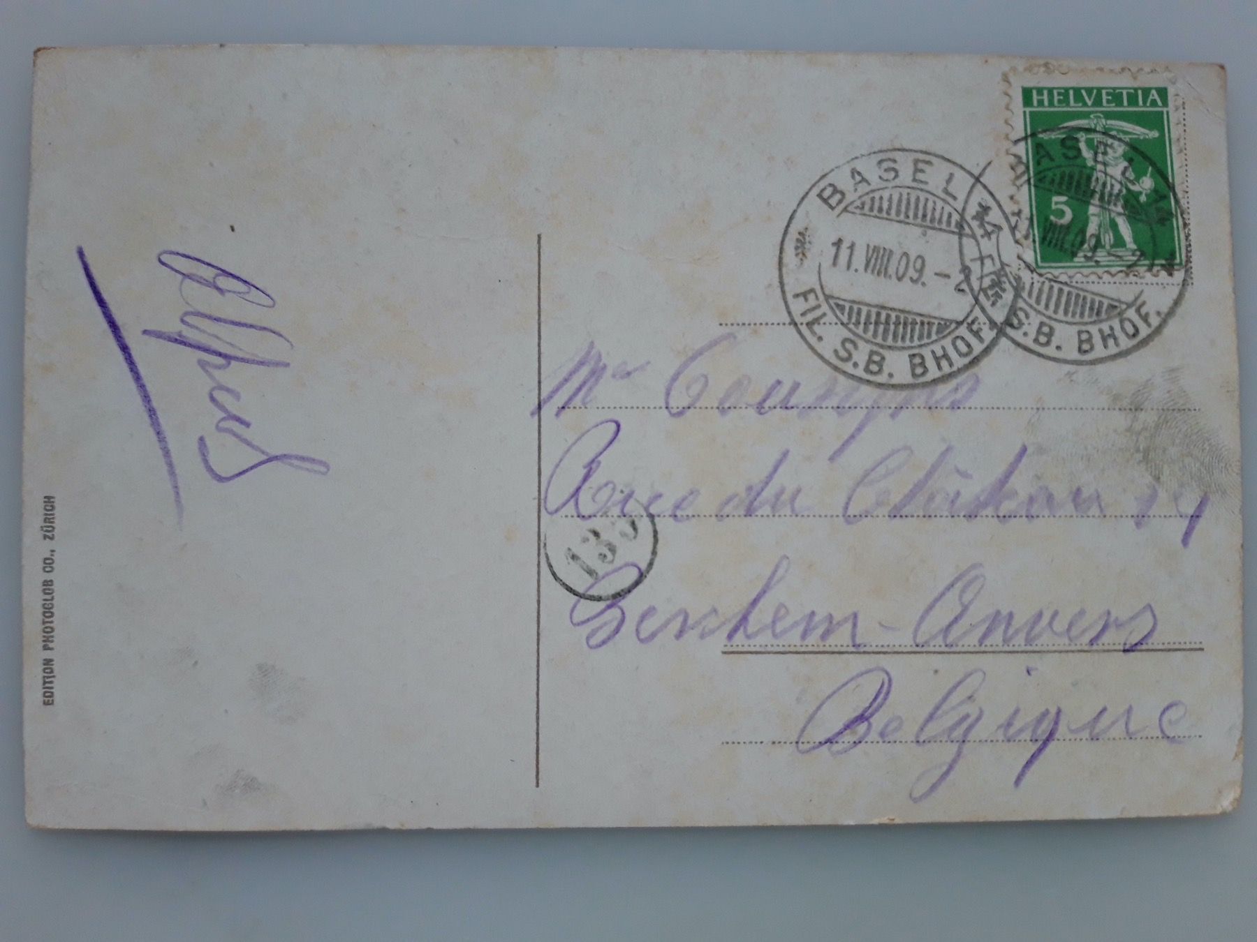 Cartoline postali: Lauterbrunnen Staubbach – Usato da Sargans venduto da nicsam1815 1
