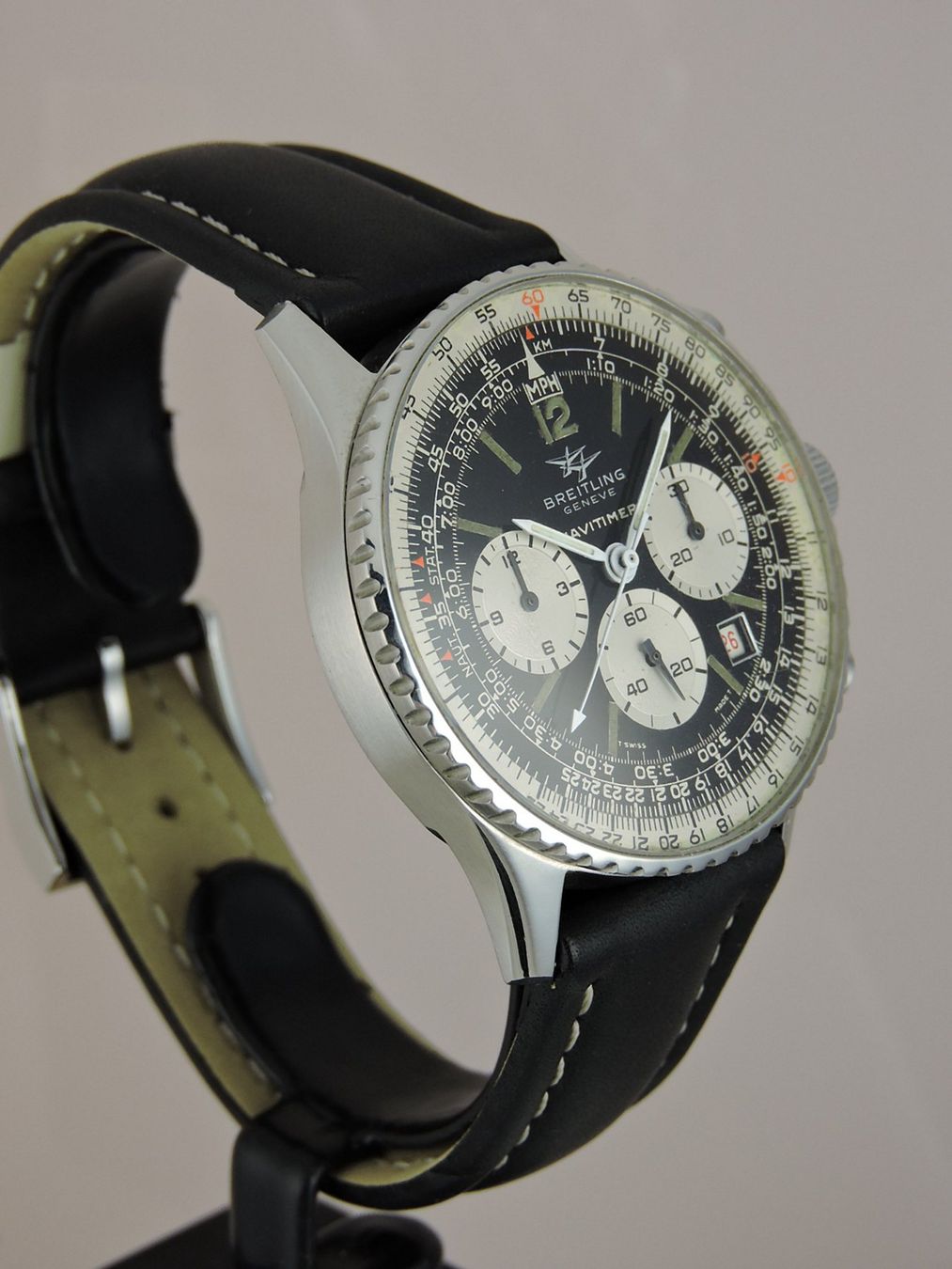 Breitling Orologi: 1973 Breitling Navitimer Chronograph Ref. 7806 - Valj. 7740 – Usato da Bern venduto da Vintage-Oyster 2