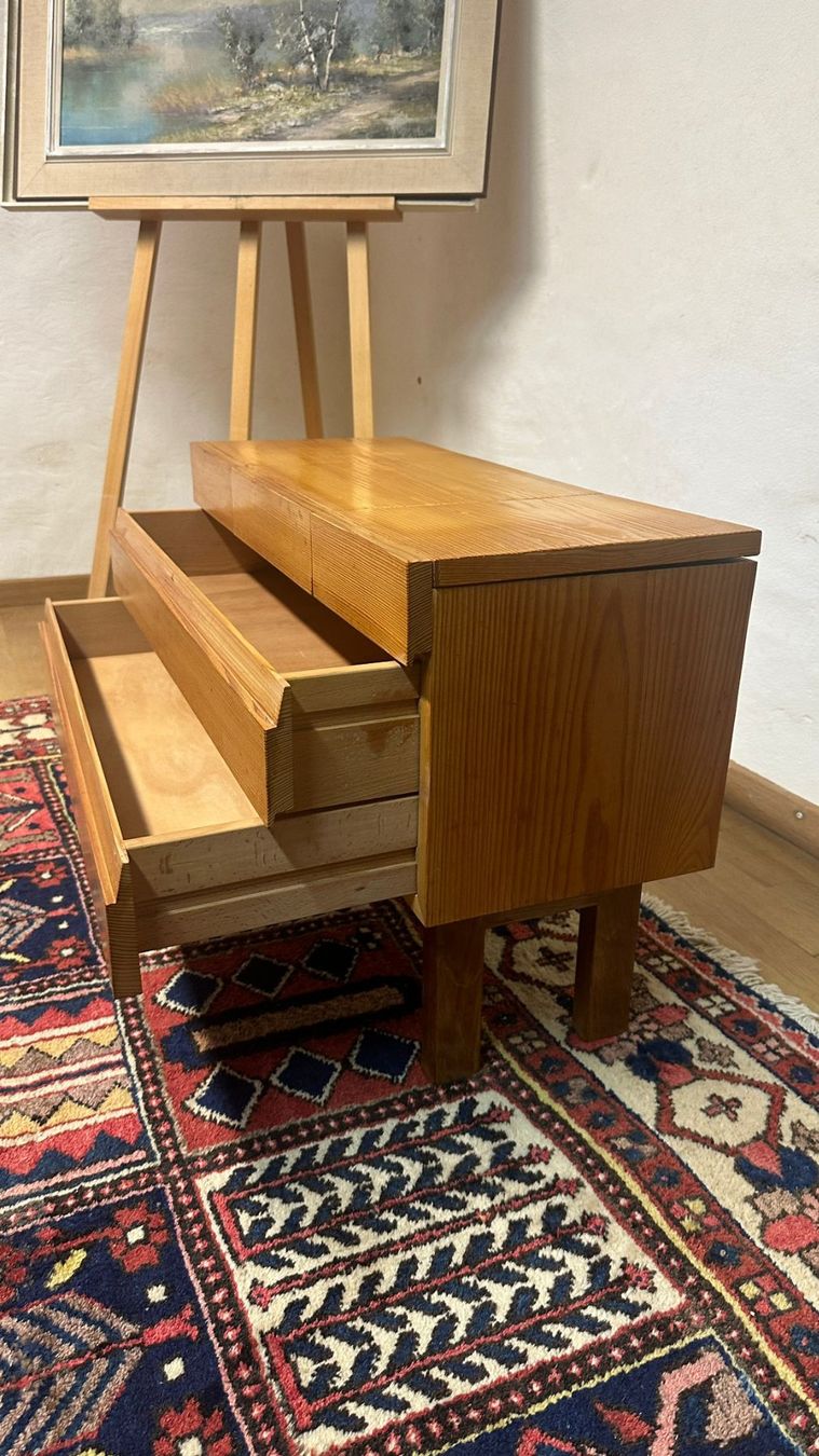 Kommoden: Mid Century Kommode mit 2 Klappschubladen - Vintage – Gebraucht aus Schlieren von Norauro 9